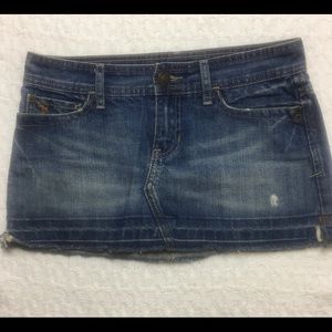Abercrombie & Fitch Jeans Skirt SZ 0